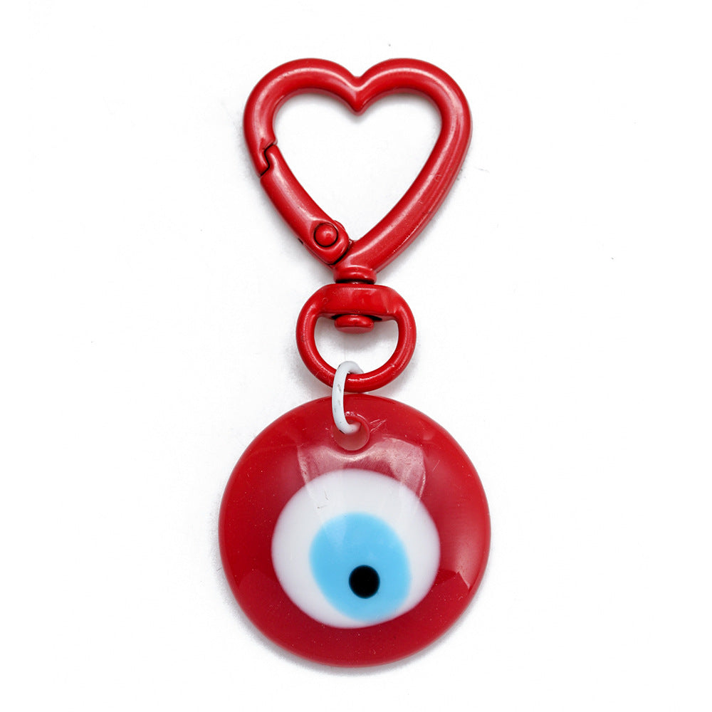 Wholesale Plastic Devil Eye Keychain